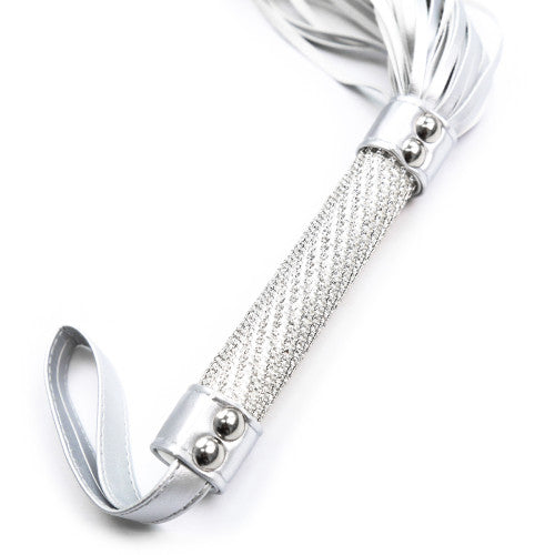 BDSM Bondage Flogger with Diamond Handle 55cm