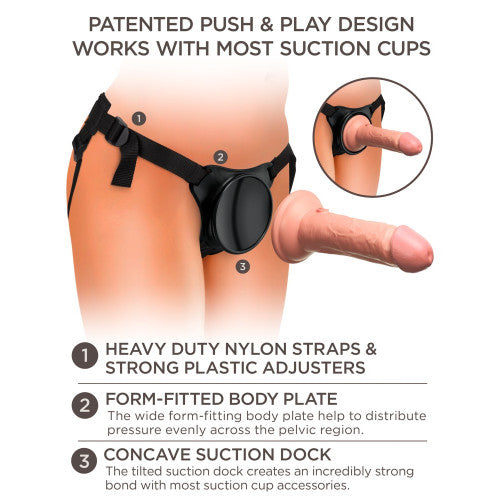 King Cock Beginner´s Silicone Body Dock Kit PD5782-21