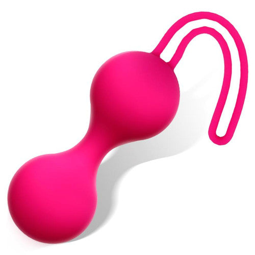 Pink vibe silicone Kegel Balls 17 x Ø 3 cm