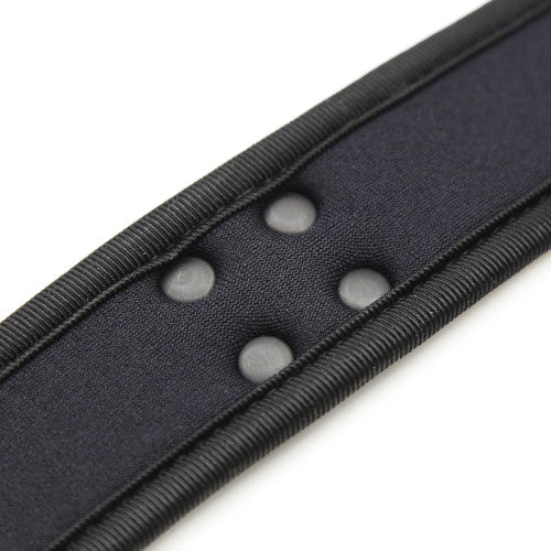 Naughty Toys Adjustable Black Neck Collar 48 cm