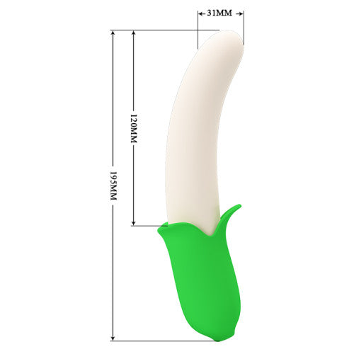 Pretty love Banana Knignt silicone rabbit vibrator