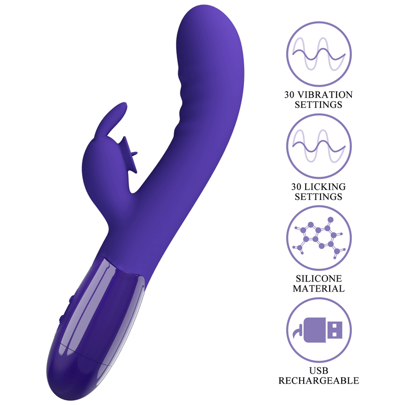 PRETTY LOVE CERBERUS YOUTH Rechargeable 30 function vibrator