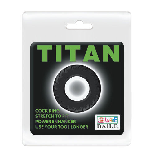 Titan Silicone Stretch-to-fit Cock Ring