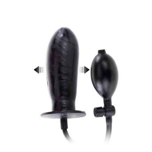 Bigger Joy inflatable dildo with Manual Pump