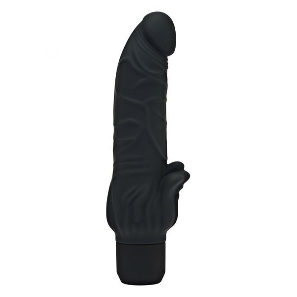 Clitoris Realistic Silicone Black Vibrator
