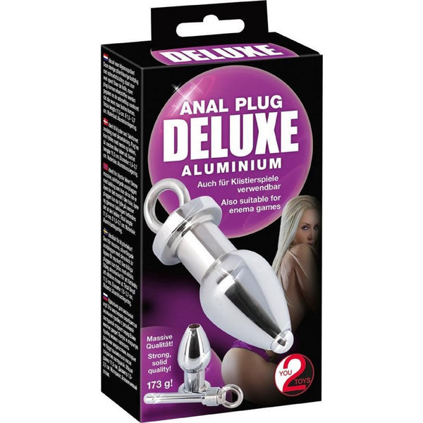 Aluminium Anal Plug Deluxe