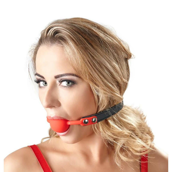 Bad Kitty Red Silicone Ball Gag