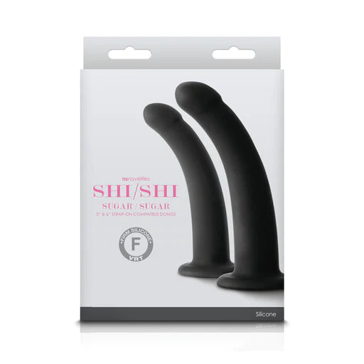 Shi Shi Sugar Silicone Dongs for Strap-on