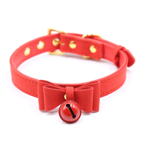 Red Kitty Collar with Bell