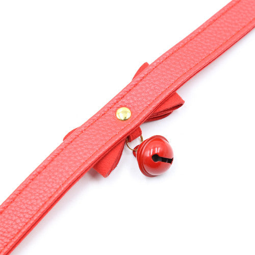 Red Kitty Collar with Bell