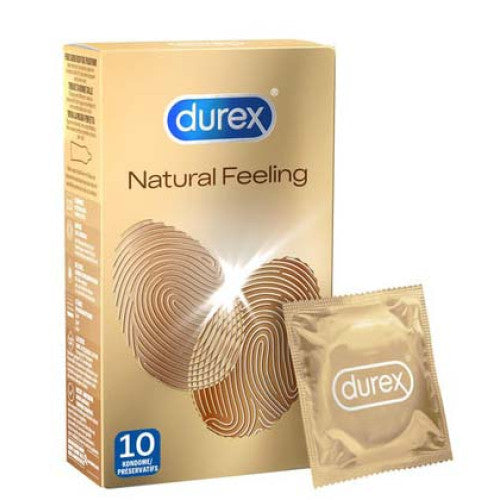 Latex free Durex Natural Feeling Condoms 10 pcs