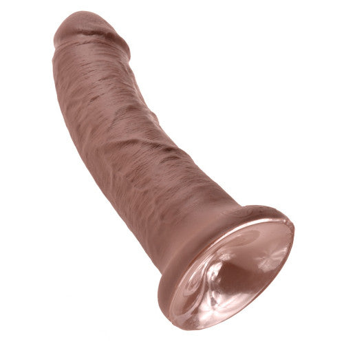King Cock 8 inch realistic cock BROWN