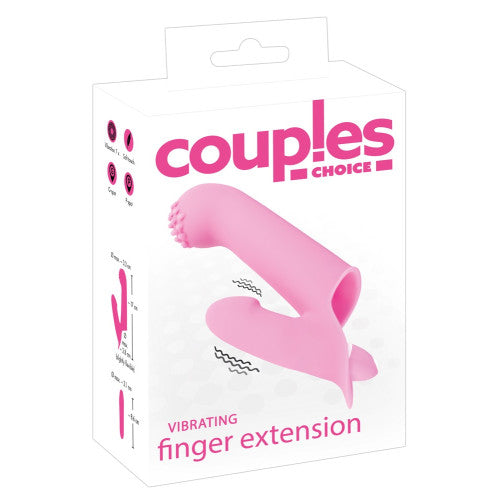 Couples Choice Vibrating Finger Extension