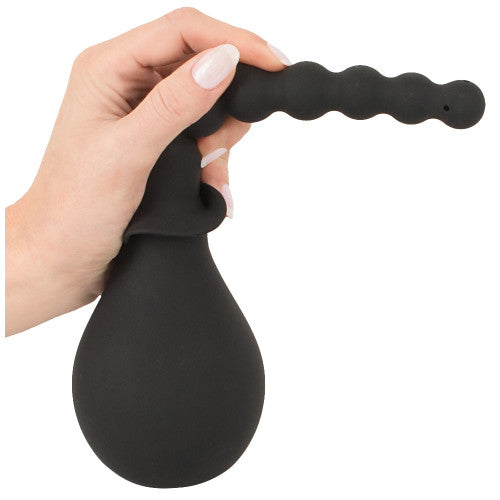 Black Velvets Silicone Douche with 4 Attachments