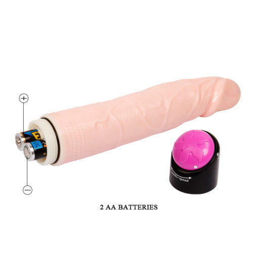 Vibrating Dildo with Rotation Function 24 cm