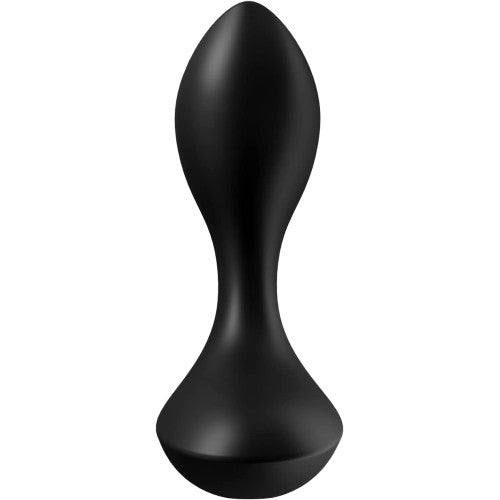 Satisfyer Backdoor Lover Black Vibe Butt Plug 11 cm
