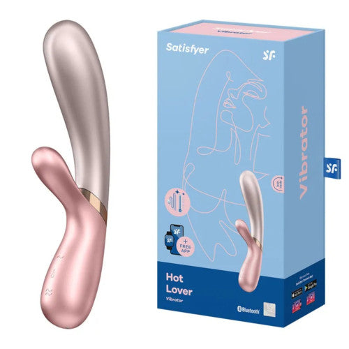 Satisfyer Hot Lover Rabbit Vibrator ROSE GOLD