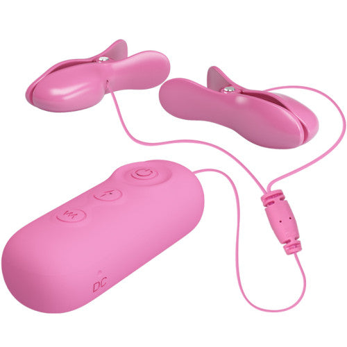 Pretty Love Romantic Wave II Estim & Vibrating Nipple Clip