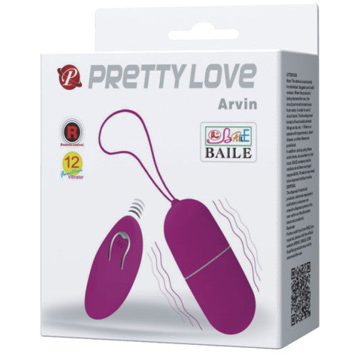 Pretty Love Arvin Remote Control Vibrating Egg