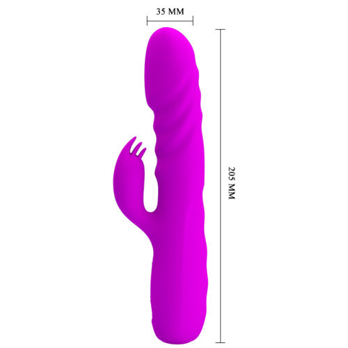 Pretty Love Melanie Thrusting Rabbit Vibrator