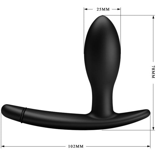 Pretty Love Drake inflatable Anal plug SMALL 6 x Ø 2.5 cm