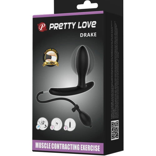 Pretty Love Drake inflatable Anal plug SMALL 6 x Ø 2.5 cm