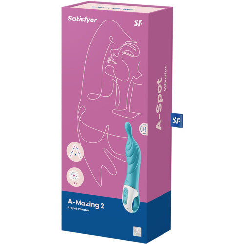 Satisfyer A-Mazing 2 A-Spot Vibrator Turquoise