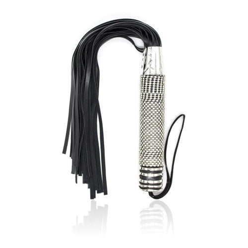 Naughty Toys Whip with Rhinestone Handle 45cm