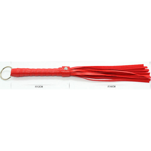 Naughty Toys Red Mini Flogger 28 cm