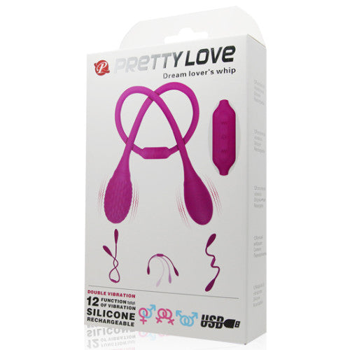 Dream Lover's Double sided flex Whip Silicone Vibe