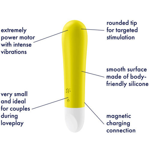 Satisfyer Ultra Power Bullet 1 vibrating bullet Yellow