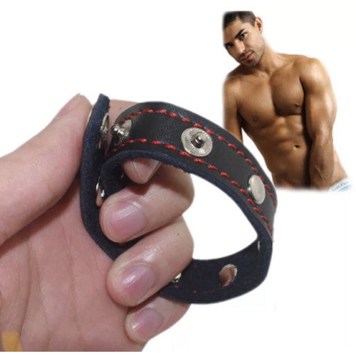 Naughty Toys Adjustable Leather Cock Ring