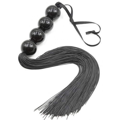 Naughty Toys 4 Beads Silicone Flogger 45 cm