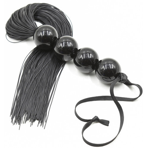 Naughty Toys 4 Beads Silicone Flogger 45 cm