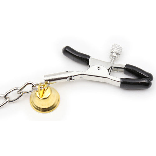 Nipple Clamps and Clit Clamp with metal Chain