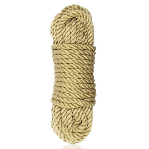 Naughty Toys soft nylon BDSM rope Beige 10 Meters