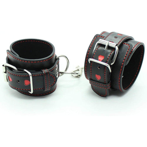 Leather Ankle cuffs restraints ONE SIZE