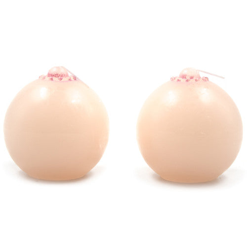 Breast nipple SM wax candles