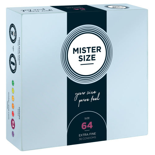 Mister Size 64mm Condoms 36 Pieces