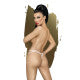 Penthouse Open Secret Light Pink Crotchless Thong