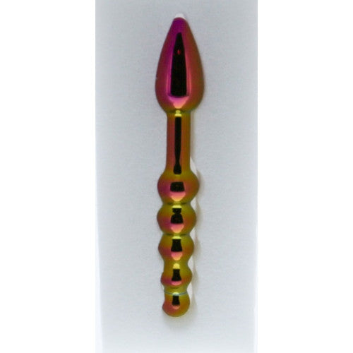 Glamour Glass Ridged Dildo 18cm x Ø 3cm