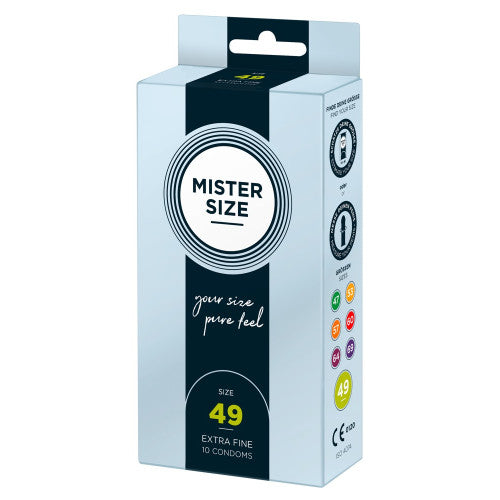 Mister Size 49 mm condoms 10 pieces