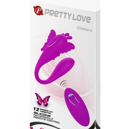 Pretty Love Chimera butterfly C-shaped R/C vibrator