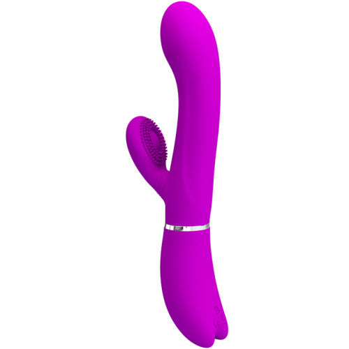 Pretty Love Clitoris Vibrator with swaying motion Purple