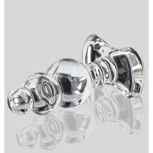 Crystal Jewel Glass Butt Plug 11 X Ø 3.5 cm