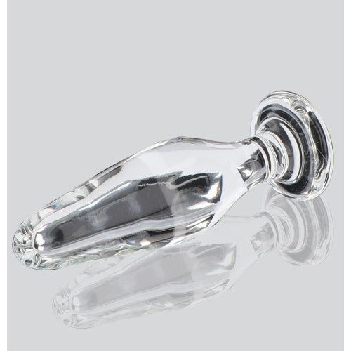 Star Sparkler Glass Butt Plug 12 X Ø 3.5 cm