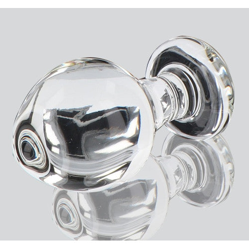 Brilliant Star Glass Butt Plug 9 X Ø 4 cm