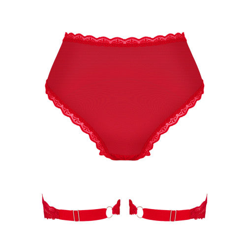 Obsessive Belovya Sensual Red Garter Panties