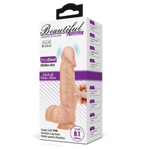 CATOBLEPAS Remote Controlled Dildo with Suction 20.6 x Ø 4.4 cm