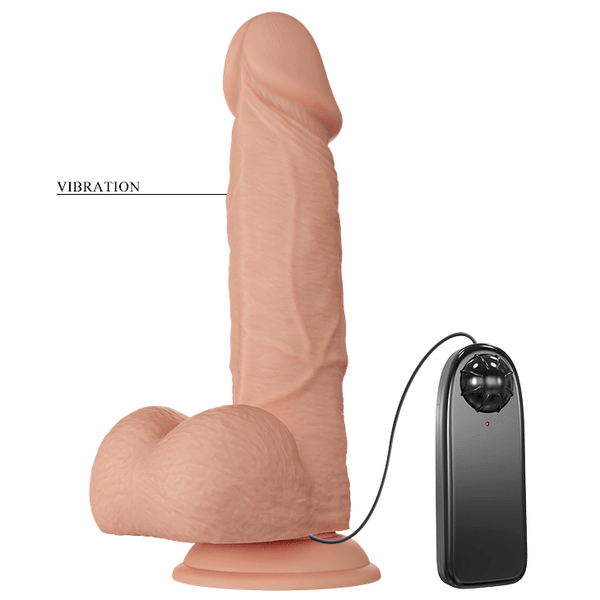 BAHAMUT Remote controlled dildo with suction 21.8 x Ø 4.6 cm